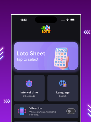 Digital Loto card